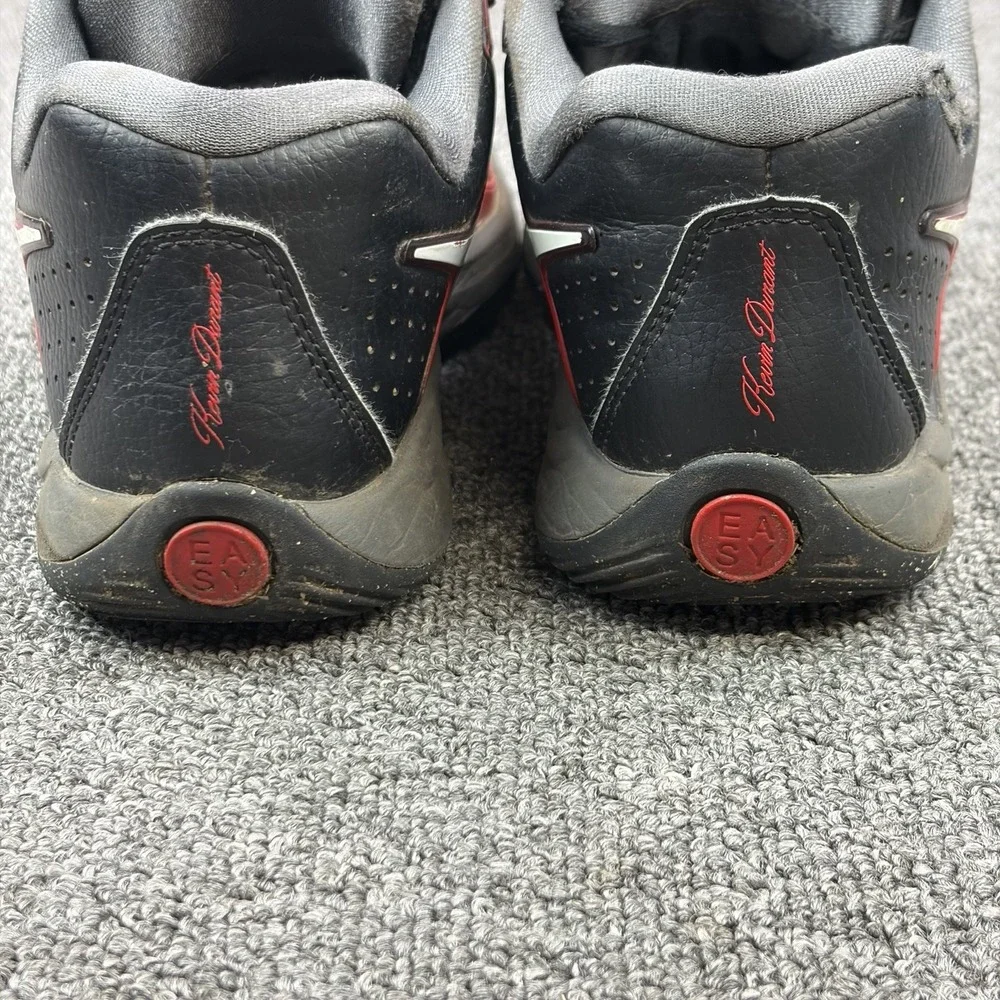 Nike Air KD 17 Late Night Black/Red Bred Basketball Size 4.5 FJ9487-001